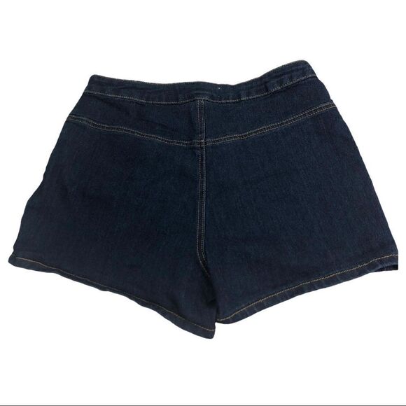 Nicki Minaj Jean High Rise Shorts - Picture 2 of 4